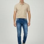 Muške Slim Fit farmerke - Plavi teksas. Moderan kroj, udoban teksas za svakodnevni stil.