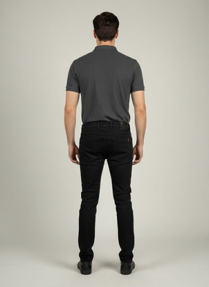 Crne farmerke slim fit