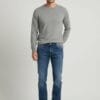 Slika muskih farmerica bez elastina regular fit