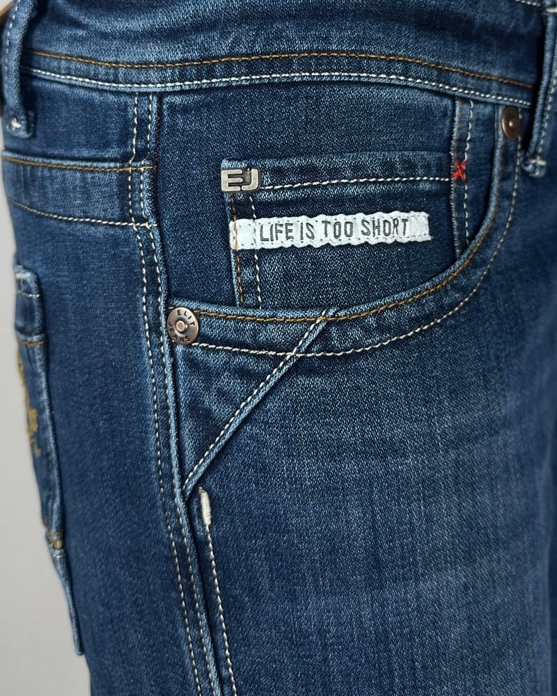 Muške plave farmerice regular Muške plave farmerice regular prednji džep