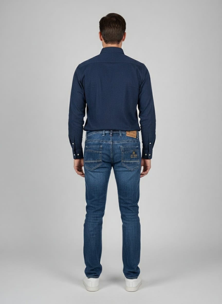 Muške plave farmerice regular Muške plave farmerice regular