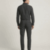 Karirane muške pantalone Slim Fit kroja, sive boje, keper sa elastinom, idealne za modernog muškarca.