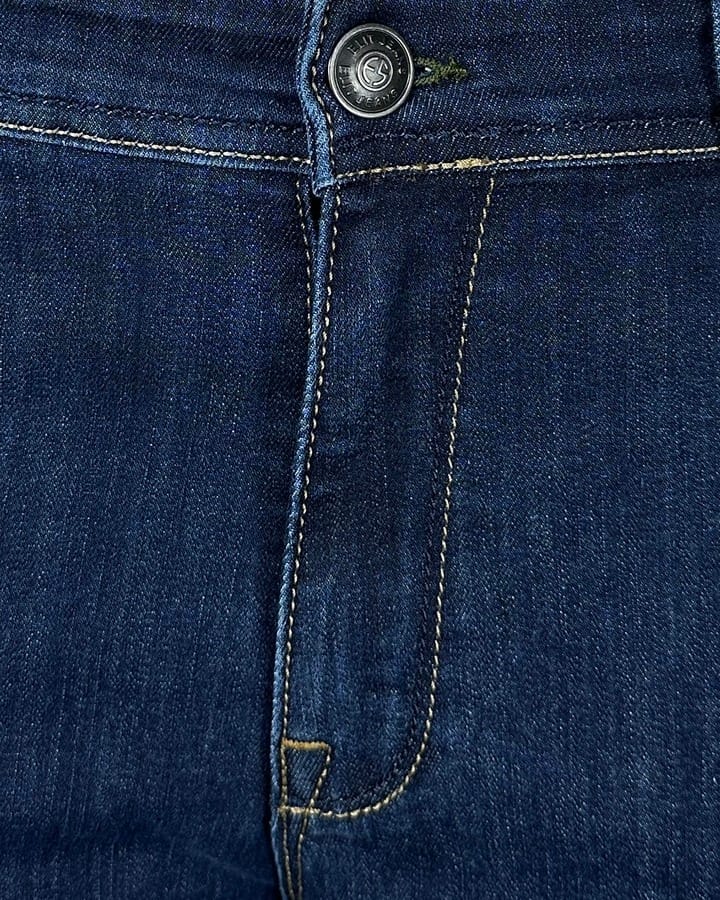 Tamni teksas muške farmerke slim fit Tamni teksas muške farmerke