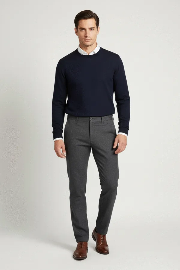 Termo muške pantalone za zimu Termo muške pantalone za zimu, slika na modelu