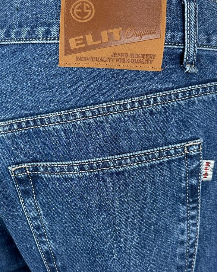 Muške farkerke klasik bez elastina Muške farmerke klasik slika džepa