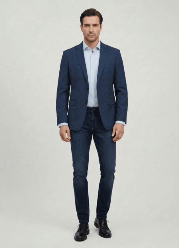 Indigo teksas farmerice sa elastinom