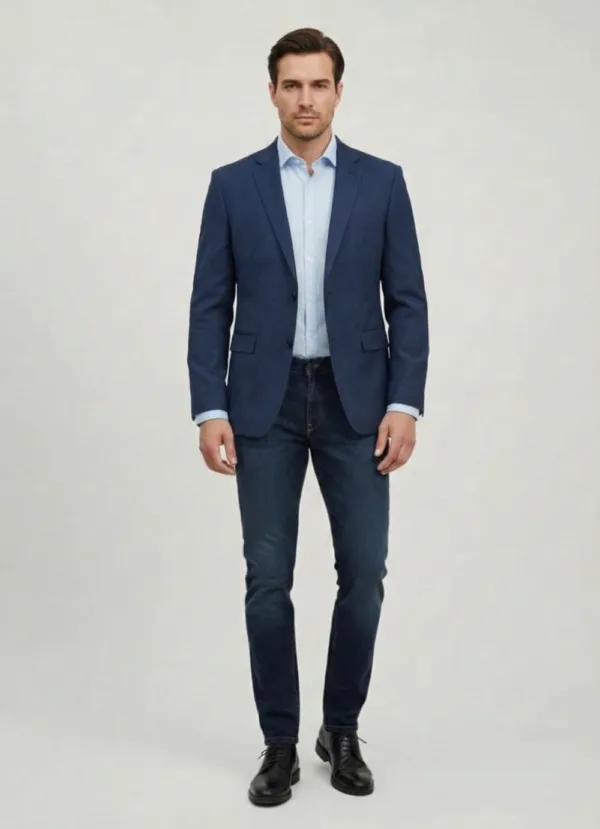 Indigo teksas farmerice sa elastinom