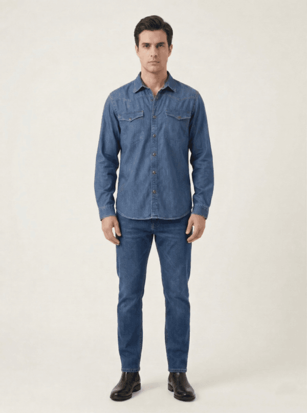 Muška teksas košulja