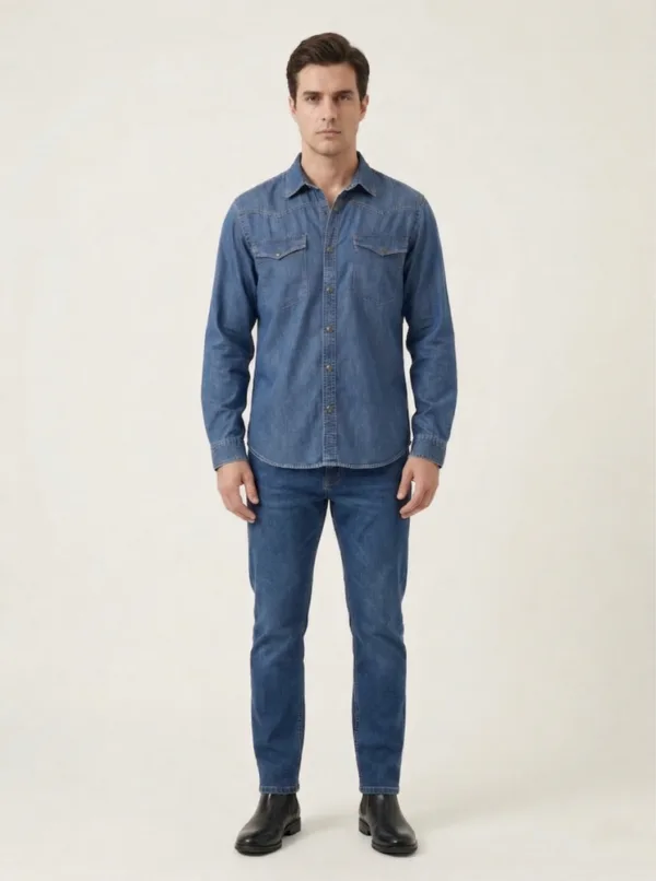 Muška teksas košulja