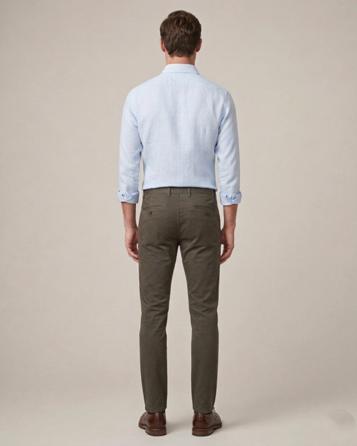 Letnje produžene muške pantalone, model za visoke muškarce, idealne za leto.