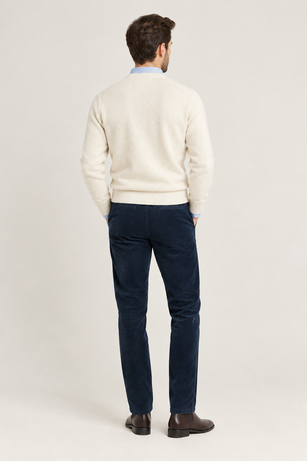 Elegantne pantalone od somota (4) Elegantne muške pantalone od somota — Muške pantalone
